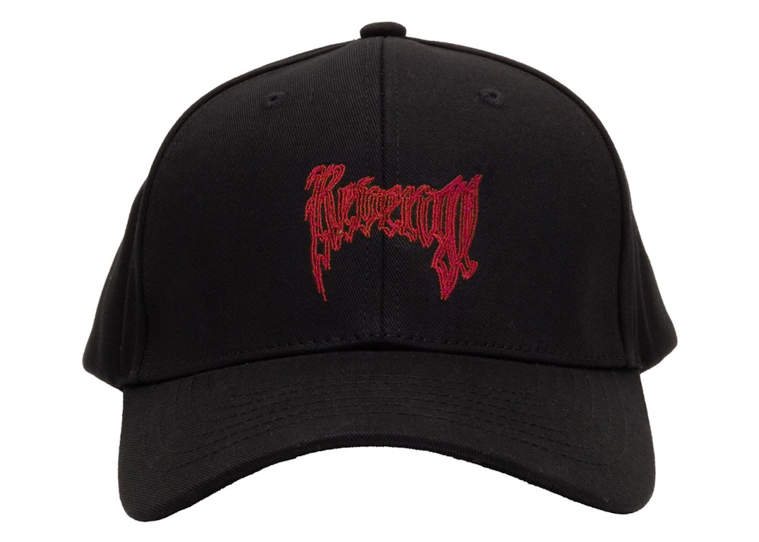 Pre-owned Revenge Xxxtentacion 17 Embroidered Cap Black/red