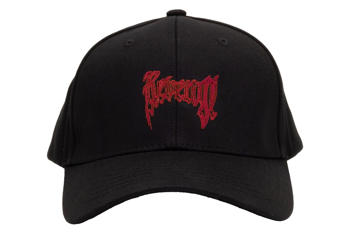 Pre-owned Revenge Xxxtentacion 17 Embroidered Cap Black/red