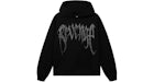 Revenge XXXTentacion Heartbreak Bejeweled Hoodie Black/Clear