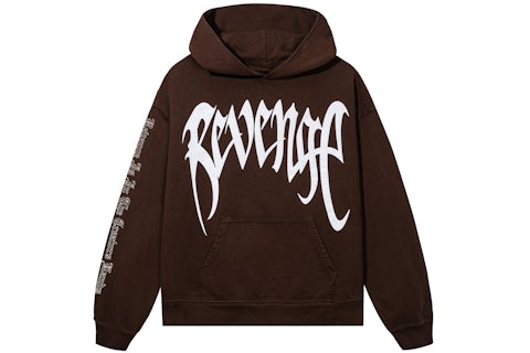Revenge XXXTentacion Heartbreak Hoodie Brown Men's FW23 US