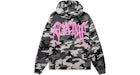 Revenge XXXTentacion Kill Cropped Hoodie Snow Camo/Pink