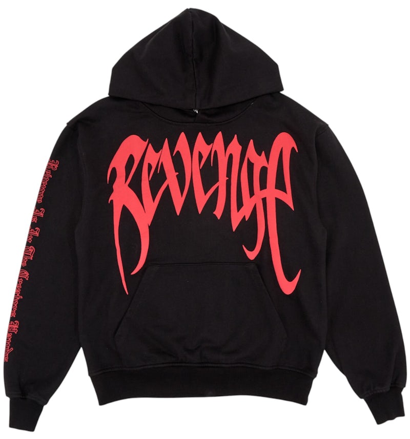 Revenge XXXTentacion Kill Hoodie Black/Red Men's FW23 US