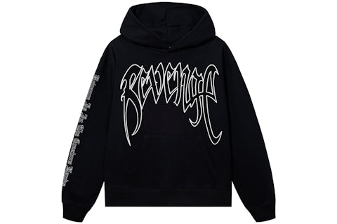 Revenge XXXTentacion Kill Outline Hoodie Black/White Men's FW23 US