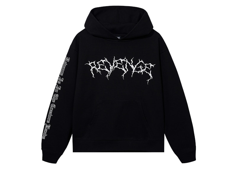 Revenge hoodie discount black and white