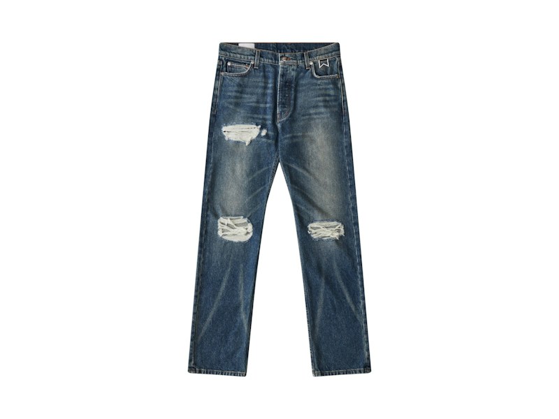 Rhude Boxer Denim Jeans Indigo