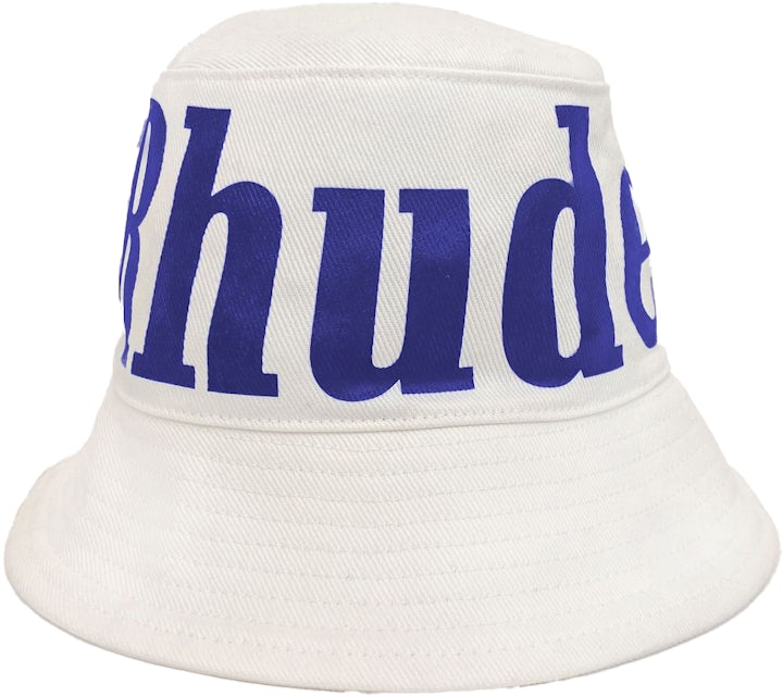 Hat Men\'s Bucket SS21 - White - US Rhude