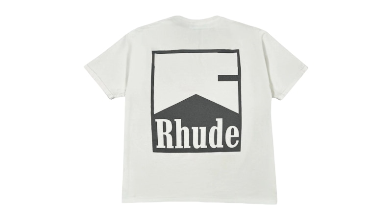Rhude Chevron Tee White