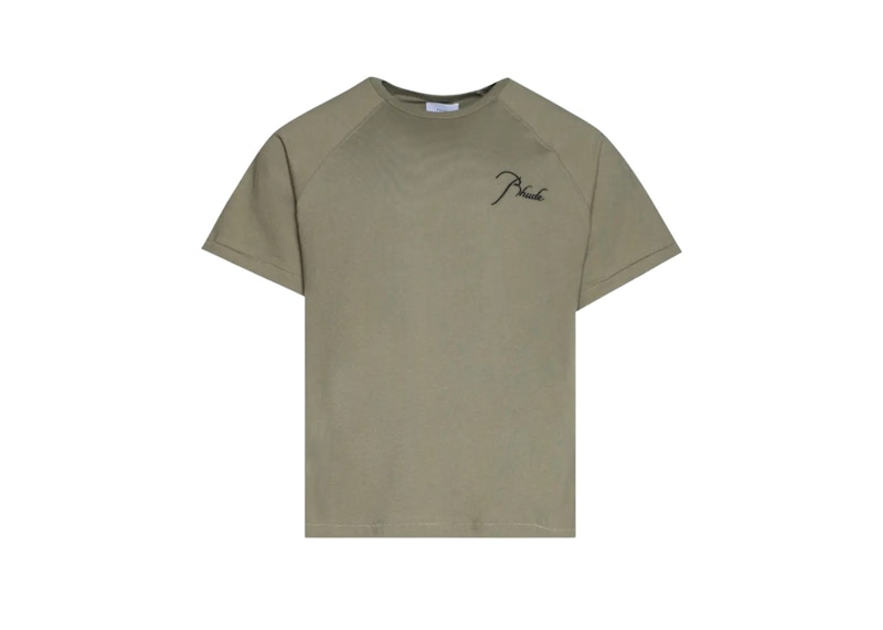 Rhude Classique Raglan Tee Moss Green/Black