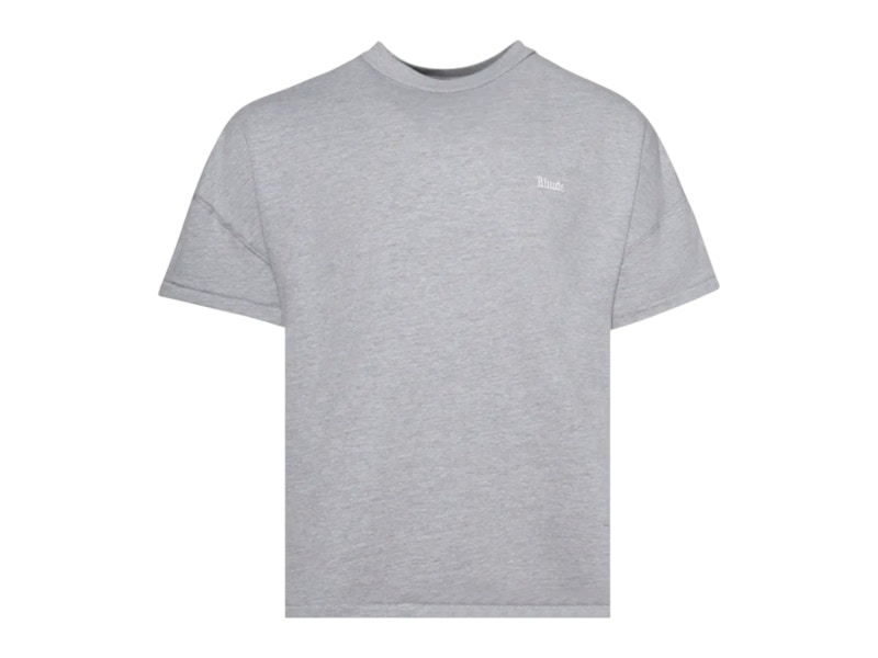 Rhude Classique Reverse Tee Heather Grey