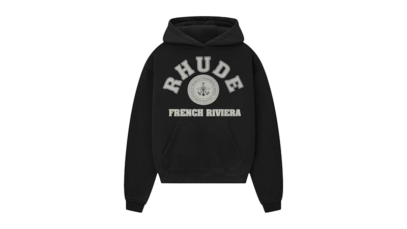 Rhude French Riviera Hood Black