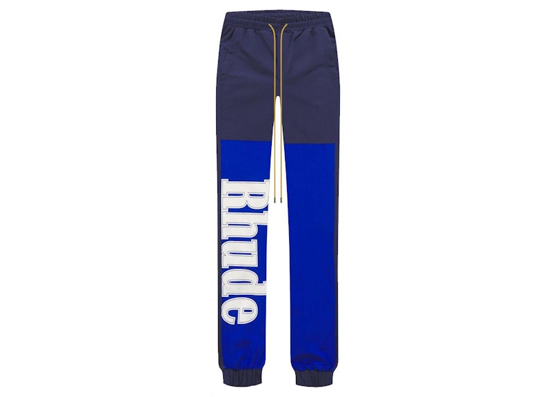 Rhude Logo Flight Pant Blue/Navy