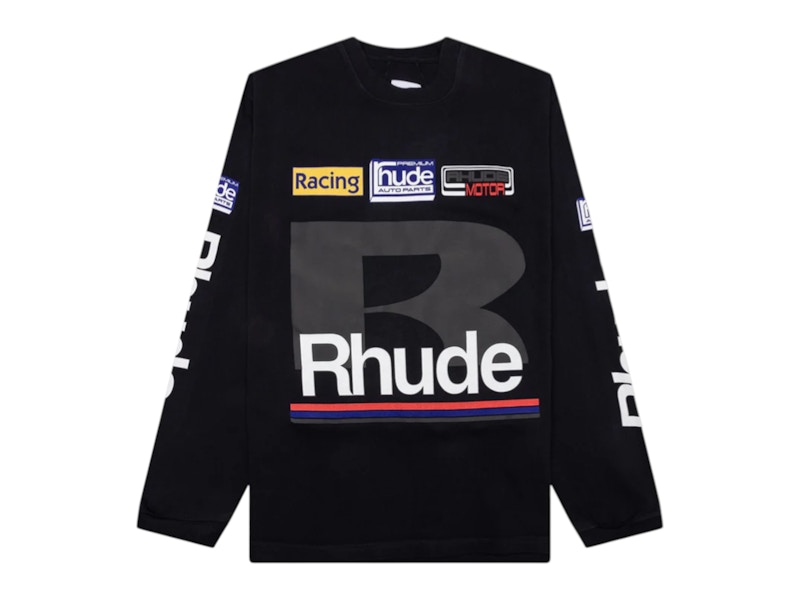 【関税込み】Rhude ブラック Petrol Patch フーディ Rhude Petrol Patch Hoodie Vtg Black - Probus