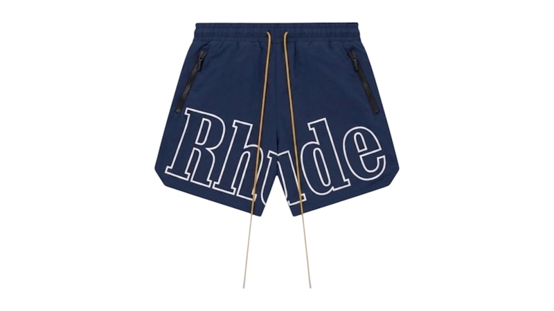 Rhude RH Logo Shorts Navy