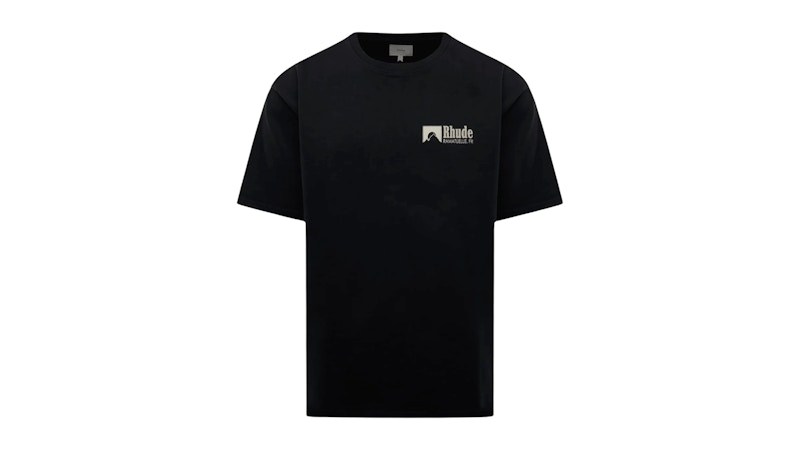 Rhude Ramatuelle Intl Racing Tee Vintage Black/White
