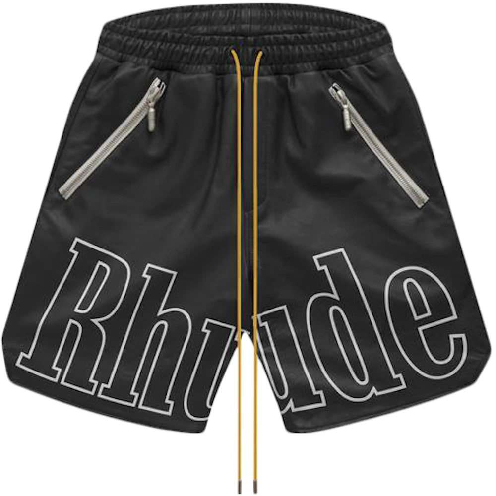 Rhude Rh Logo Shorts Black Men's - SS21 - US