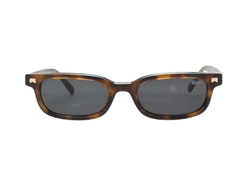 Rhude-Tobac-Sunglasses-Brown.