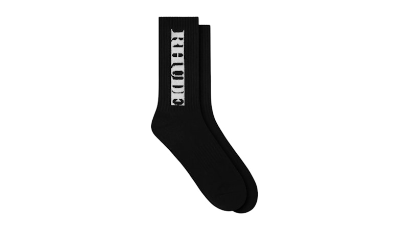 Rhude Tripoli Racing Logo Socks Black/White