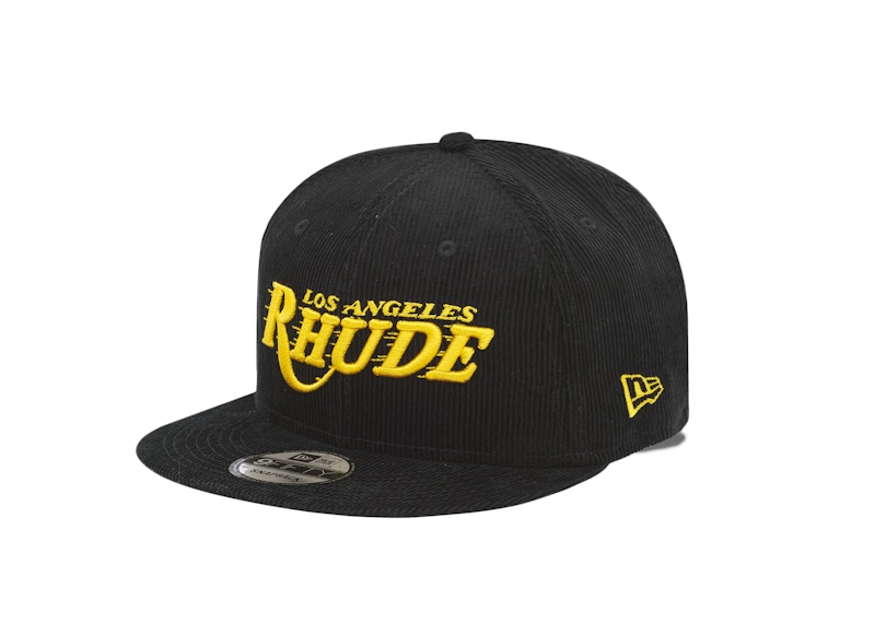 Rhude x Los Angeles Lakers New Era Dreamers Hat Black/Gold Men's