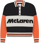 Rhude x McLaren Logo Polo Black/Orange
