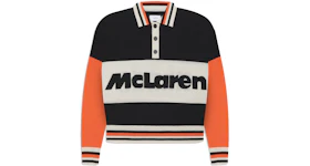 Rhude x McLaren Logo Polo Black/Orange