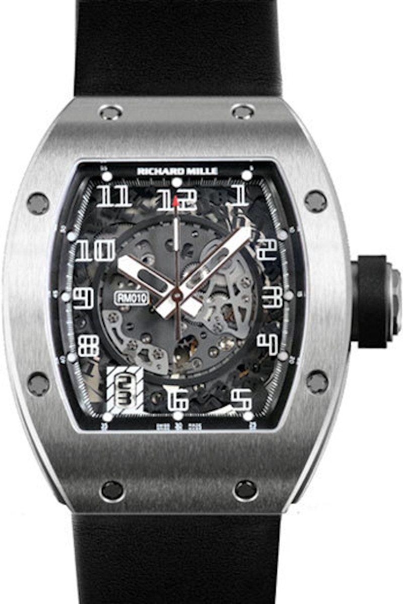 Richard Mille RM 010 TI 39mm in Titanium DE