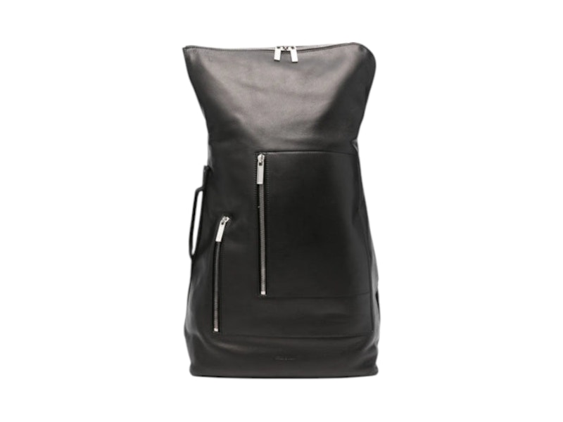 Pre-owned Rick Owens Cargo Backpack In Black