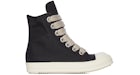 Rick Owens DRKSHDW Concordians Jumbo Lace High Black Milk Nylon Canvas