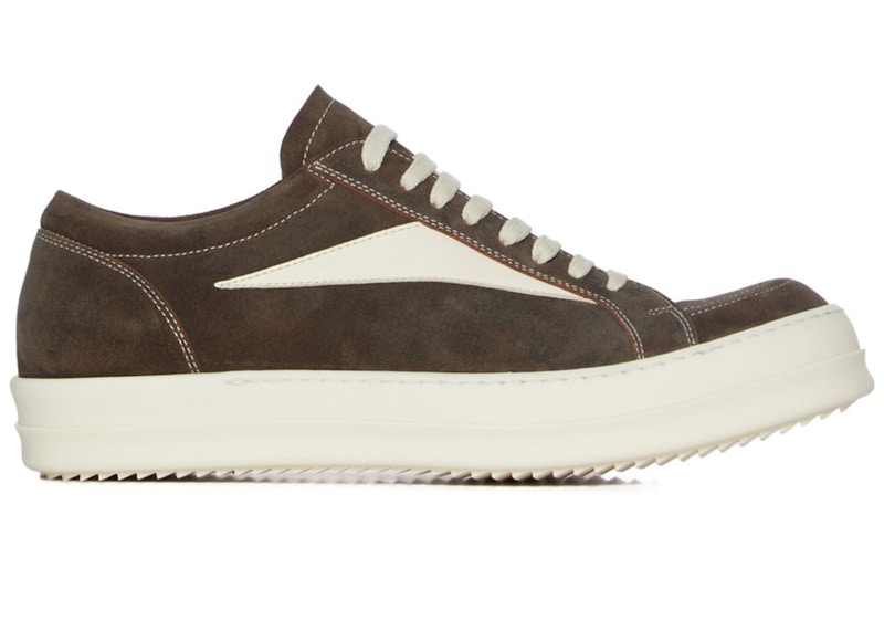 Pre-owned Rick Owens Men's  Concordians Vintage Sneaks Low Sneakers In Indigo/milk