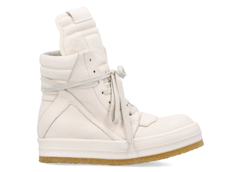 【関税＆送料込み】Rick Owens Woman'S Creep Geobasket Rick Owens Creep Geobasket High Milk (Women's) - RP02E4835