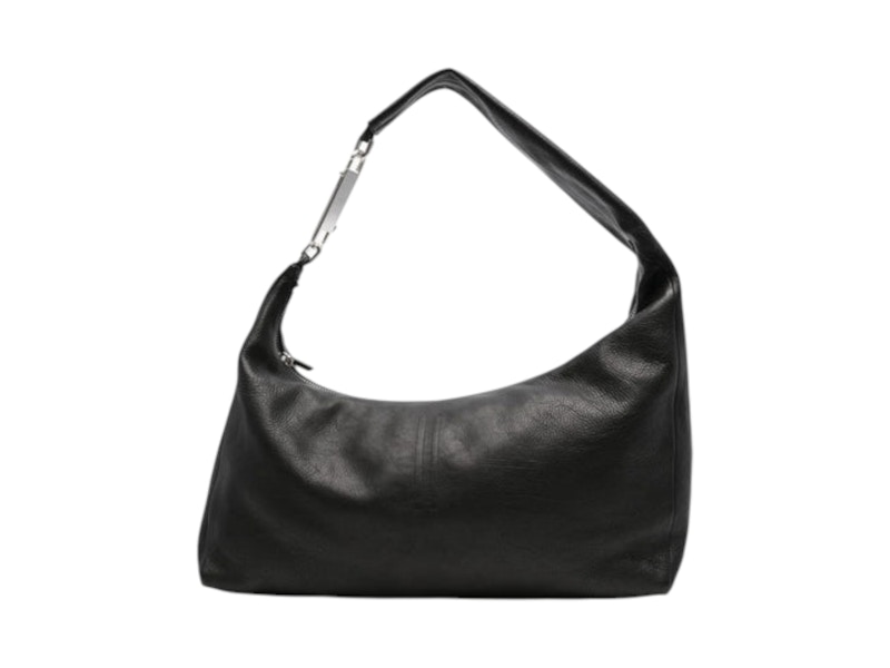 Pre-owned Rick Owens Cropped Gemini Bag In Black