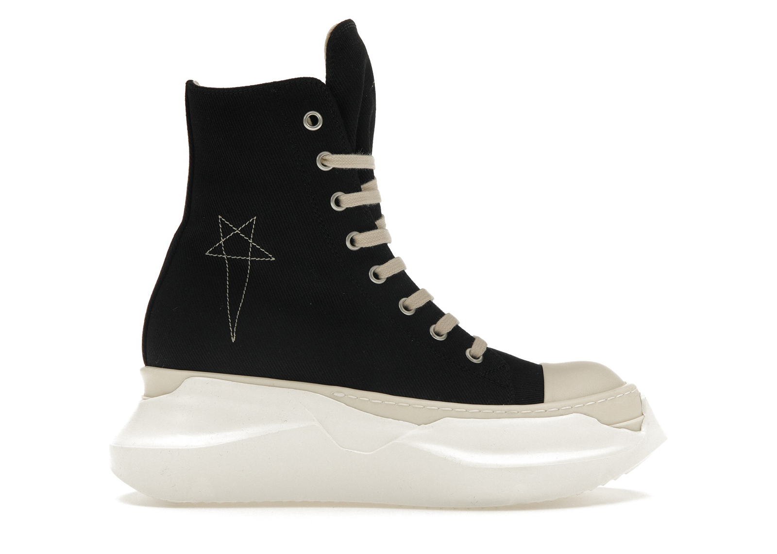 Rick Owens DRKSHDW Abstract High Top Black Pearl (Women's