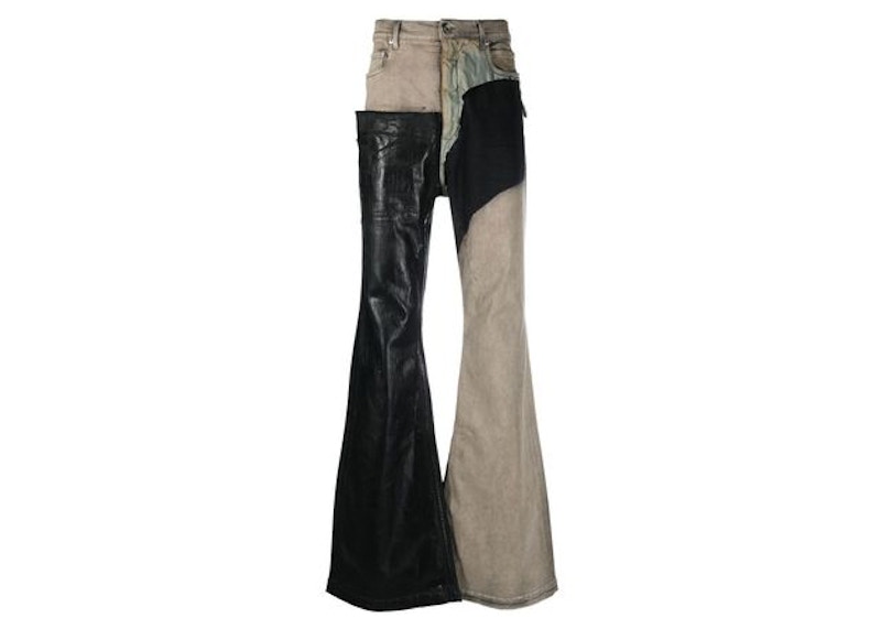 rick owens drkshdw BOLAN BOOTCUT JEANSカラーブラック