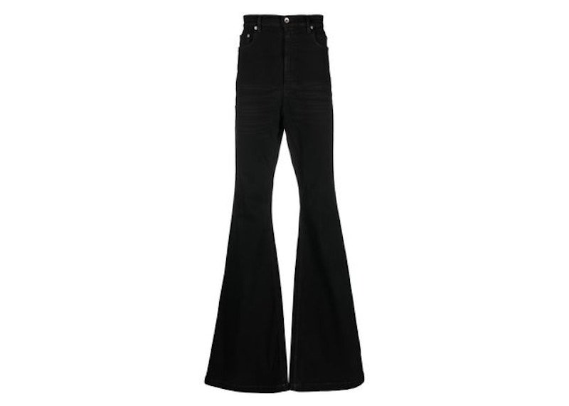 Rick Owens DRKSHDW Bolan Bootcut Stretch Jeans Black メンズ - FW23 ...