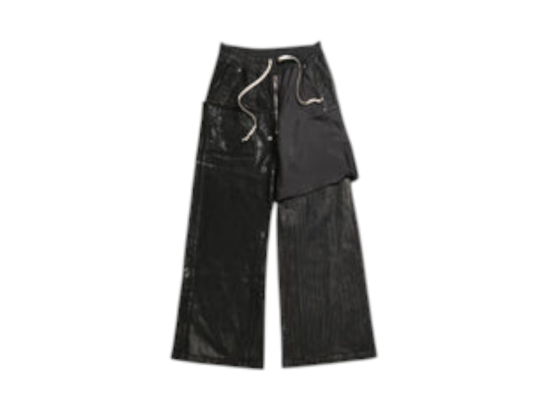 Pre-owned Rick Owens Men's Drkshdw Denim Geth Belas Pants In Black
