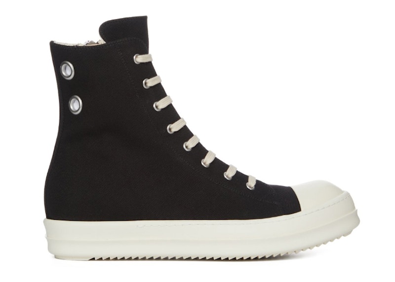 Rick Owens DRKSHDW EDFU High Top Black Denim