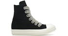 Rick Owens DRKSHDW Hollywood Jumbo Lace Puffer High Top Black Milk