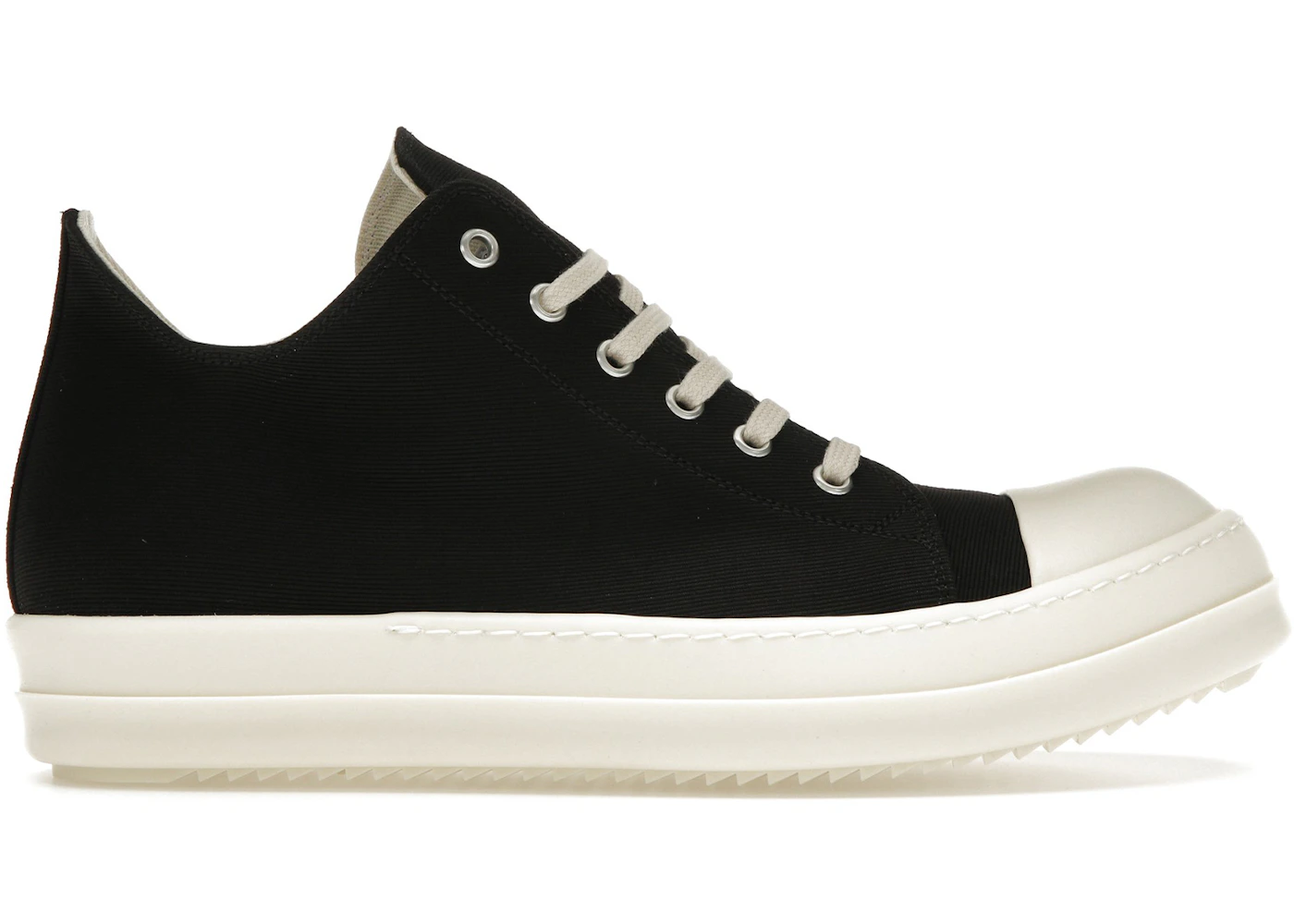 Rick Owens DRKSHDW Lido Low Sneaks Black Milk