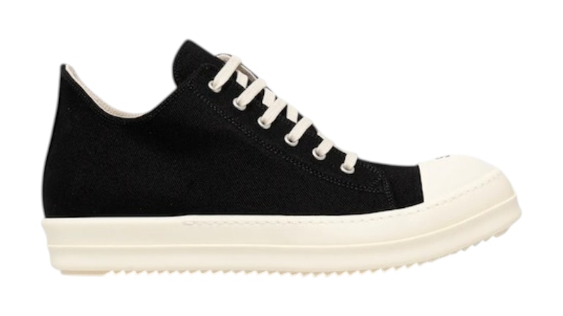 Pre-owned Rick Owens Men's  Drkshdw Lido Low Sneaks So Sneakers In Black/milk In Multi