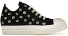 Rick Owens DRKSHDW Low Sneaks Eyelet Black Milk