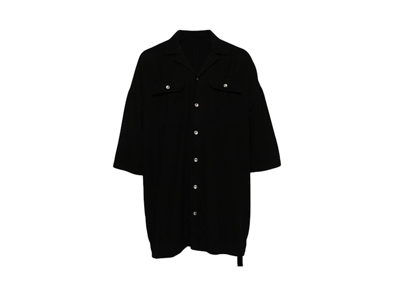 Rick Owens Drkshdw Magnum Shirt ★リックオウエンス シャツ DRKSHDW by Rick Owens Magnum Tommy Shirt Black S NWT $745 | eBay