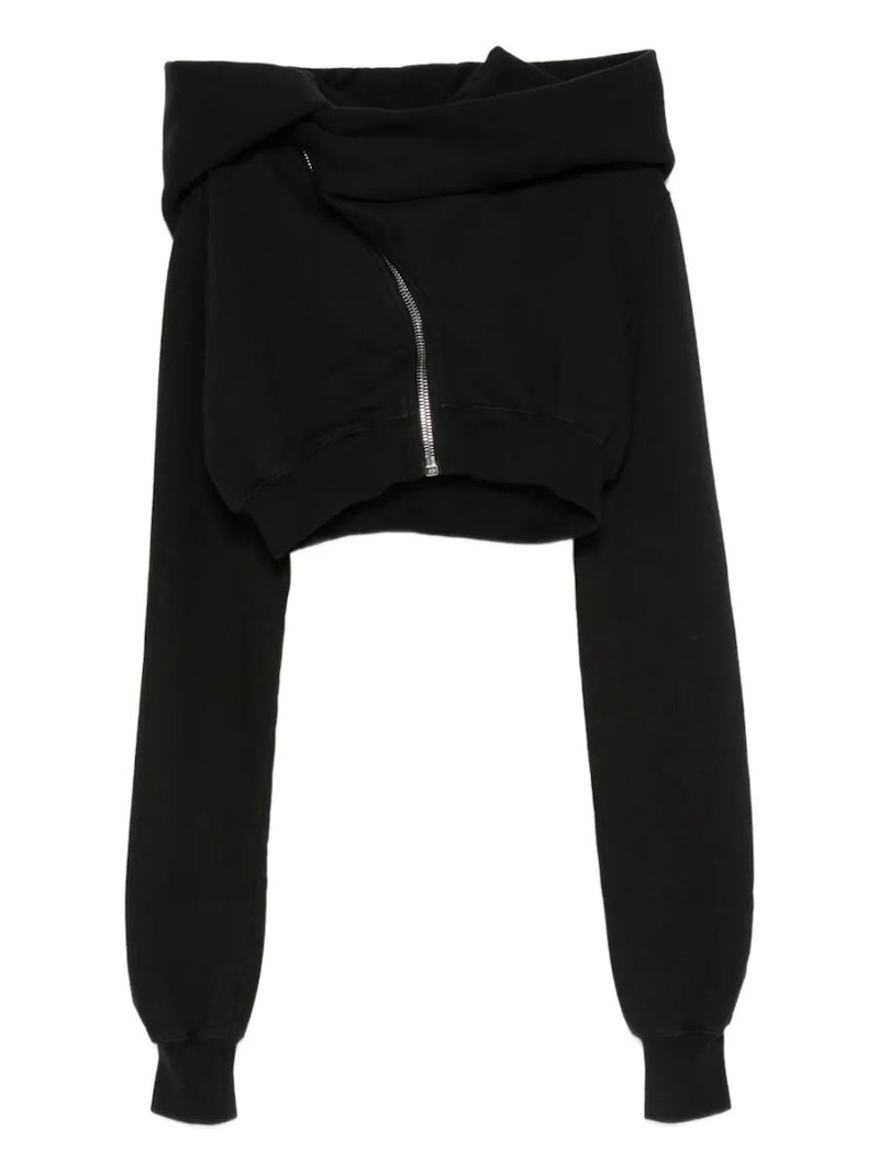 Rick Owens DRKSHDW Mountain Hoodie Black - FW25 - US