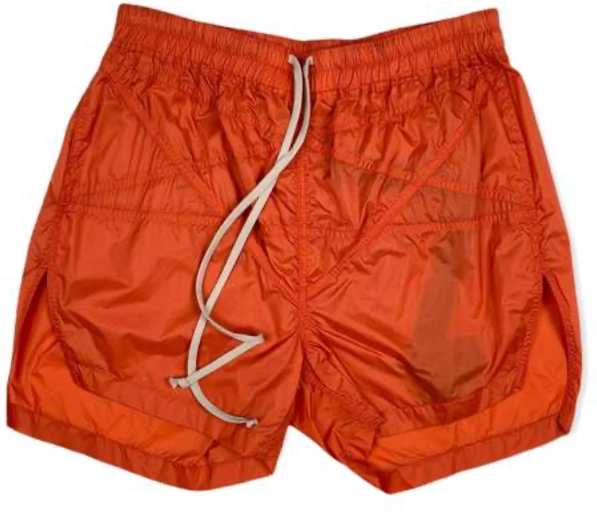 Rick Owens DRKSHDW Pentaboxers Shorts Orange Men's - US