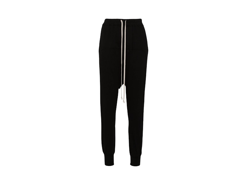 Rick Owens DRKSHDW Prisoner Drawstring Pants Black - FW24 - US