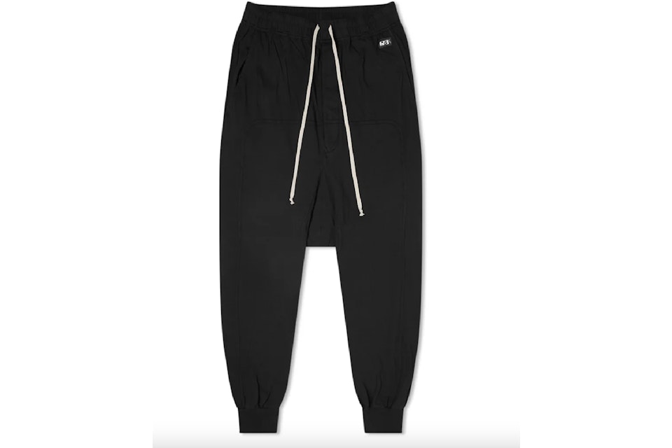 Rick Owens DRKSHDW Prisoner Sweatpants Black Men's - US
