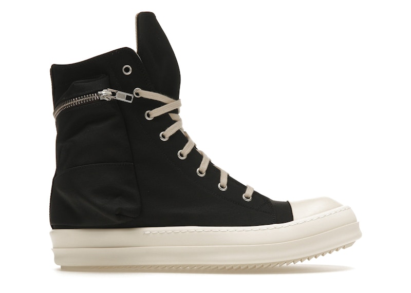 Rick Owens DRKSHDW Ramones Cargo Black Dark Dust Milk Men's