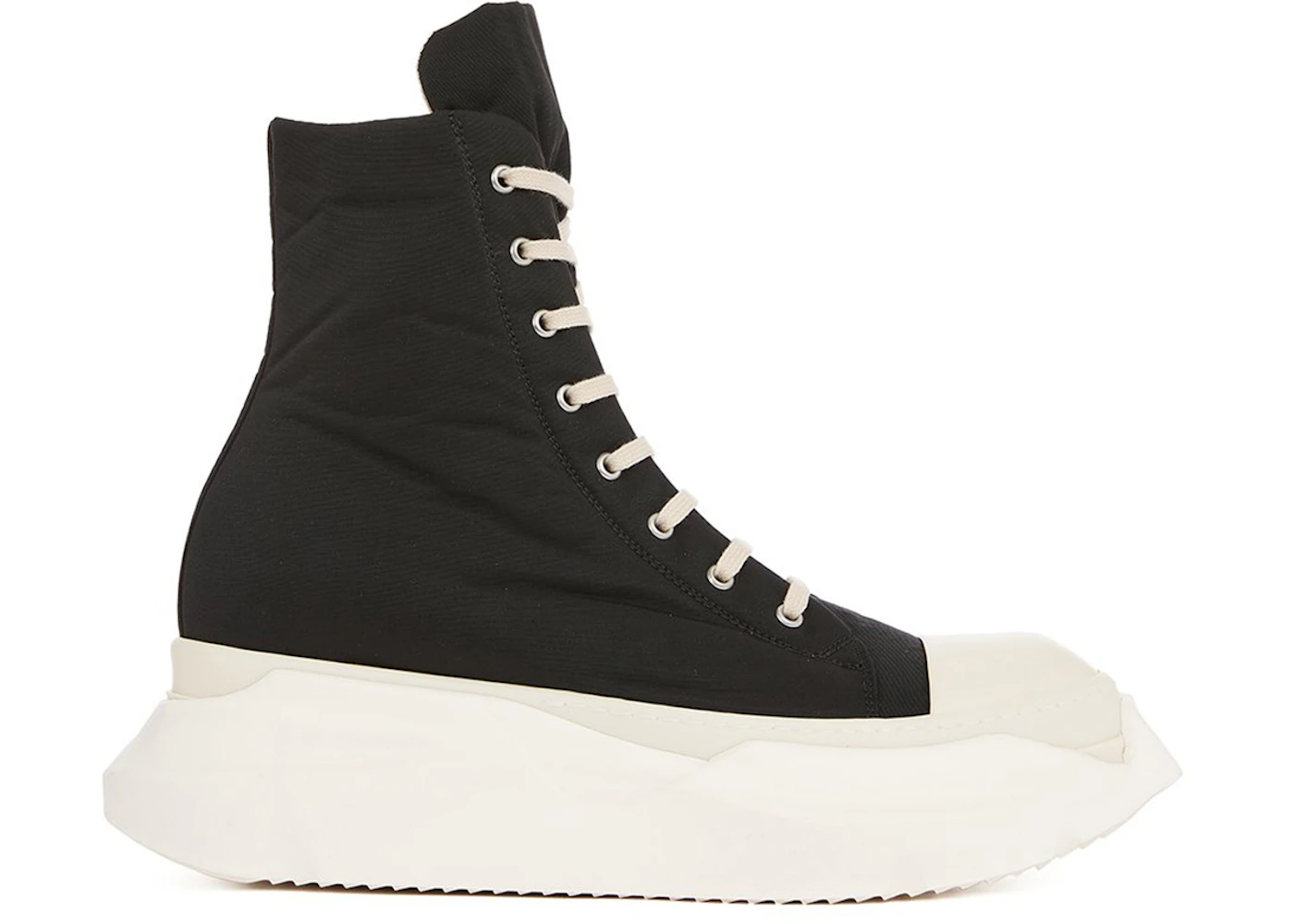 Rick Owens DRKSHDW Strobe Abstract High Cotton Nylon Black Milk Men's