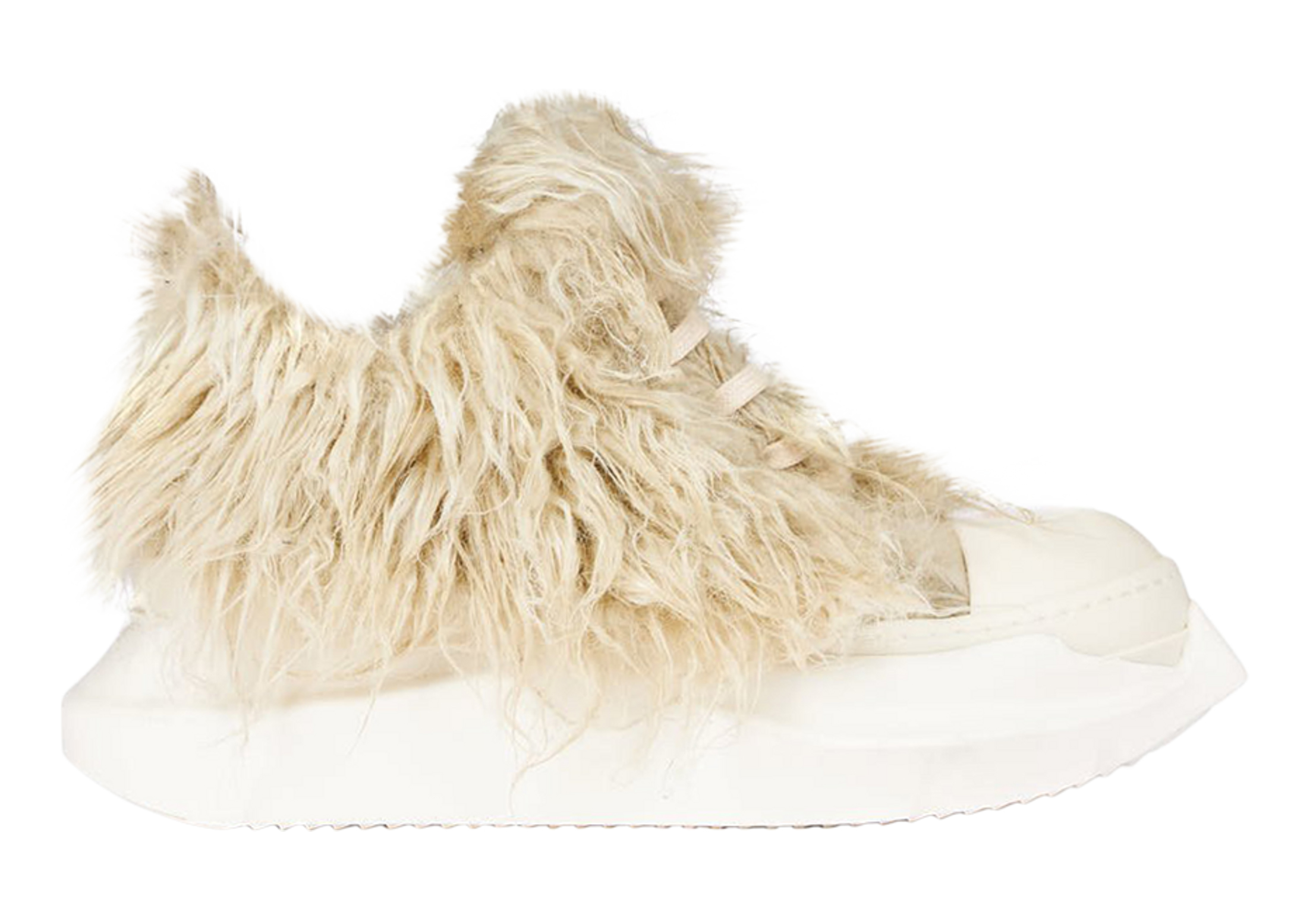 Rick Owens DRKSHDW Strobe Abstract Low Pearl White (Women's
