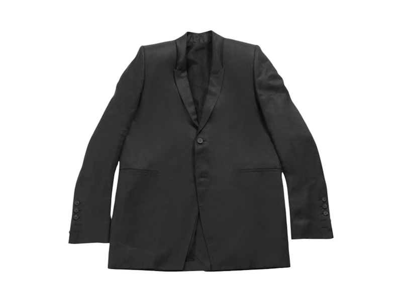 Pre-owned Rick Owens Men's Dirt Tailos Jacket In Black