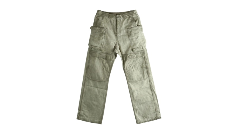 Rick Owens Drkshdw Denim Stefan Cargo Pant Sand Men's - SS26 - US Rick Owens Drkshdw Denim Stefan Cargo Pant Sand Men's - SS26 - US