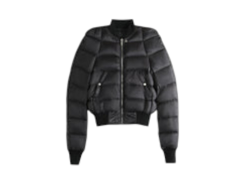 Rick Owens Duvet Flight Jacket Black - FW25 - US